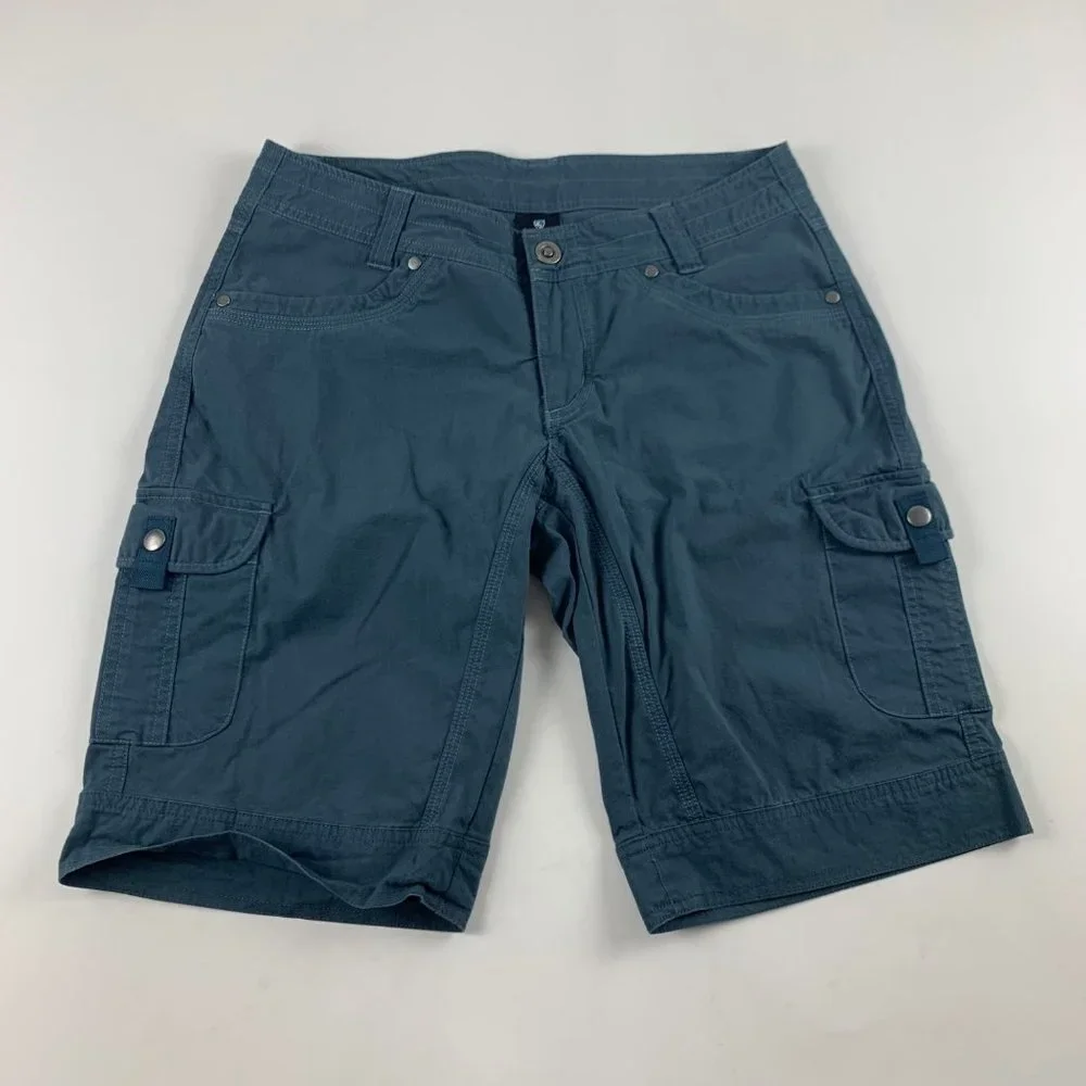 Kuhl Shorts Blue Cargo Bermuda 6